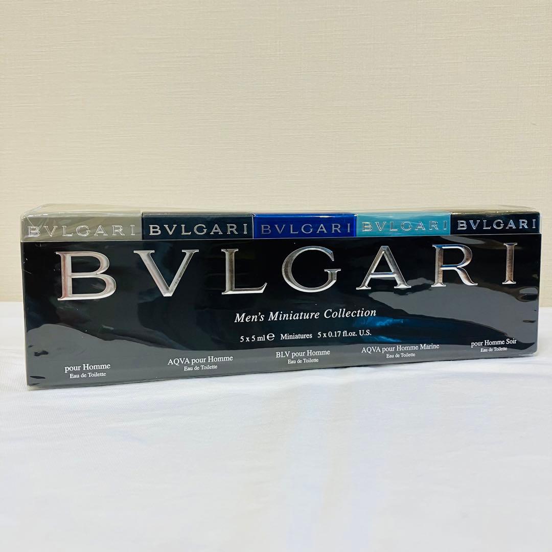 新品　BVLGARI ブルガリ トラベルコレクション ミニ香水 5本セット