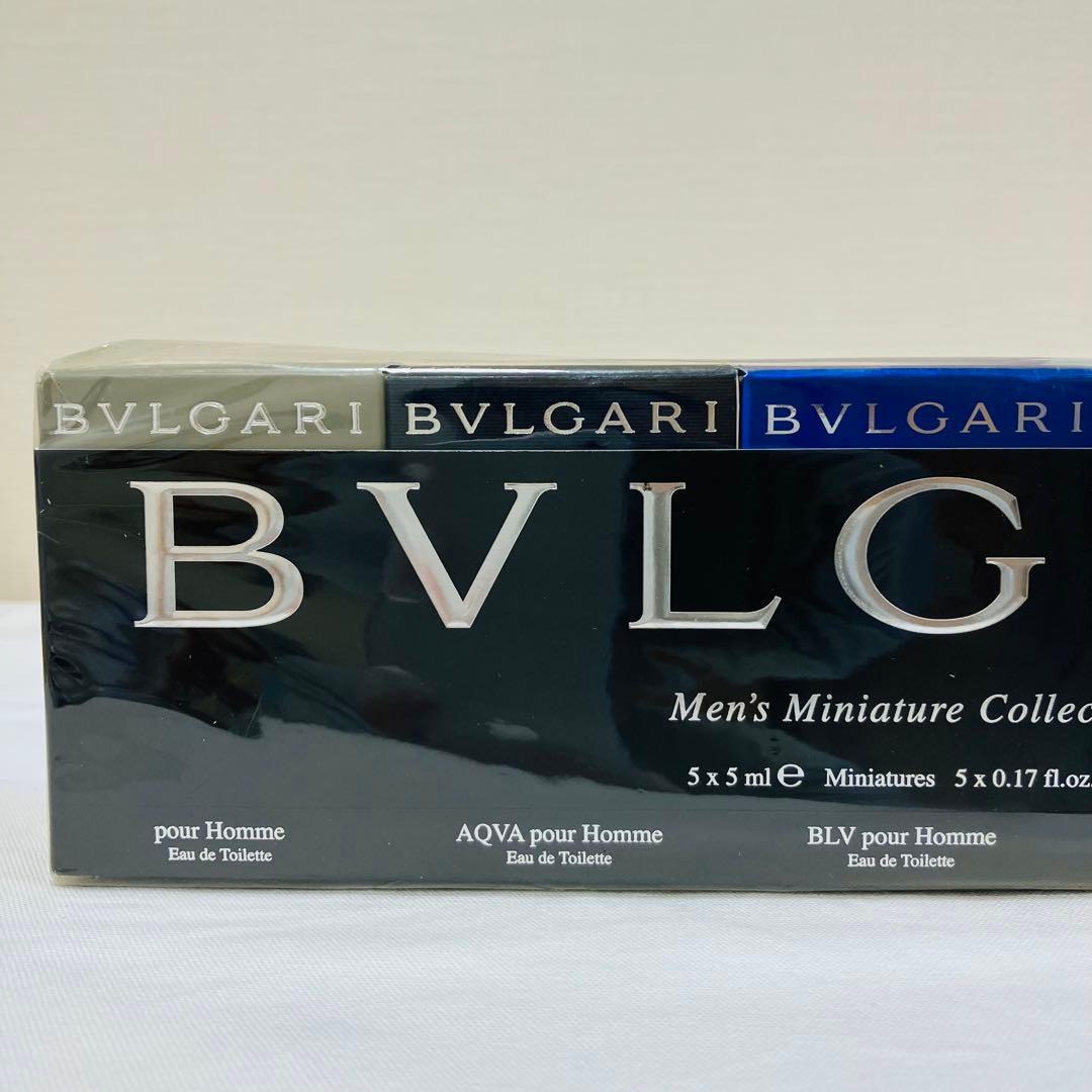 新品　BVLGARI ブルガリ トラベルコレクション ミニ香水 5本セット