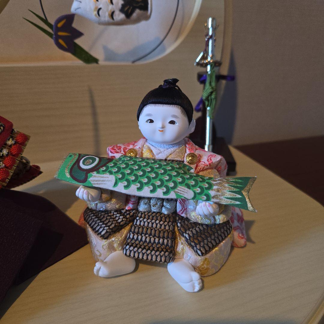 [美品]ふらここ 五月人形 明