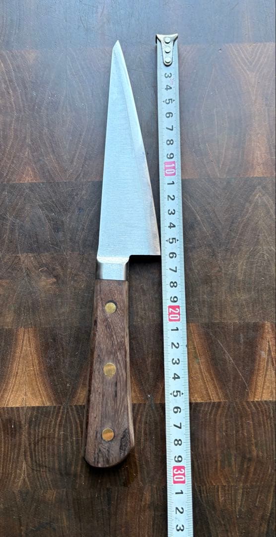 築地 有次 骨スキ 160mm 5寸 包丁 捌き 片刃 再生品 合金 - メルカリ