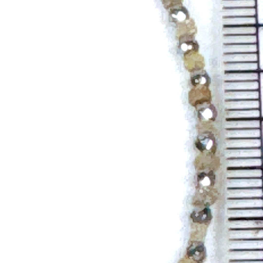 イエローダイヤモンドミラーヘマタイトペンダントシルバメッキブレスNO251837