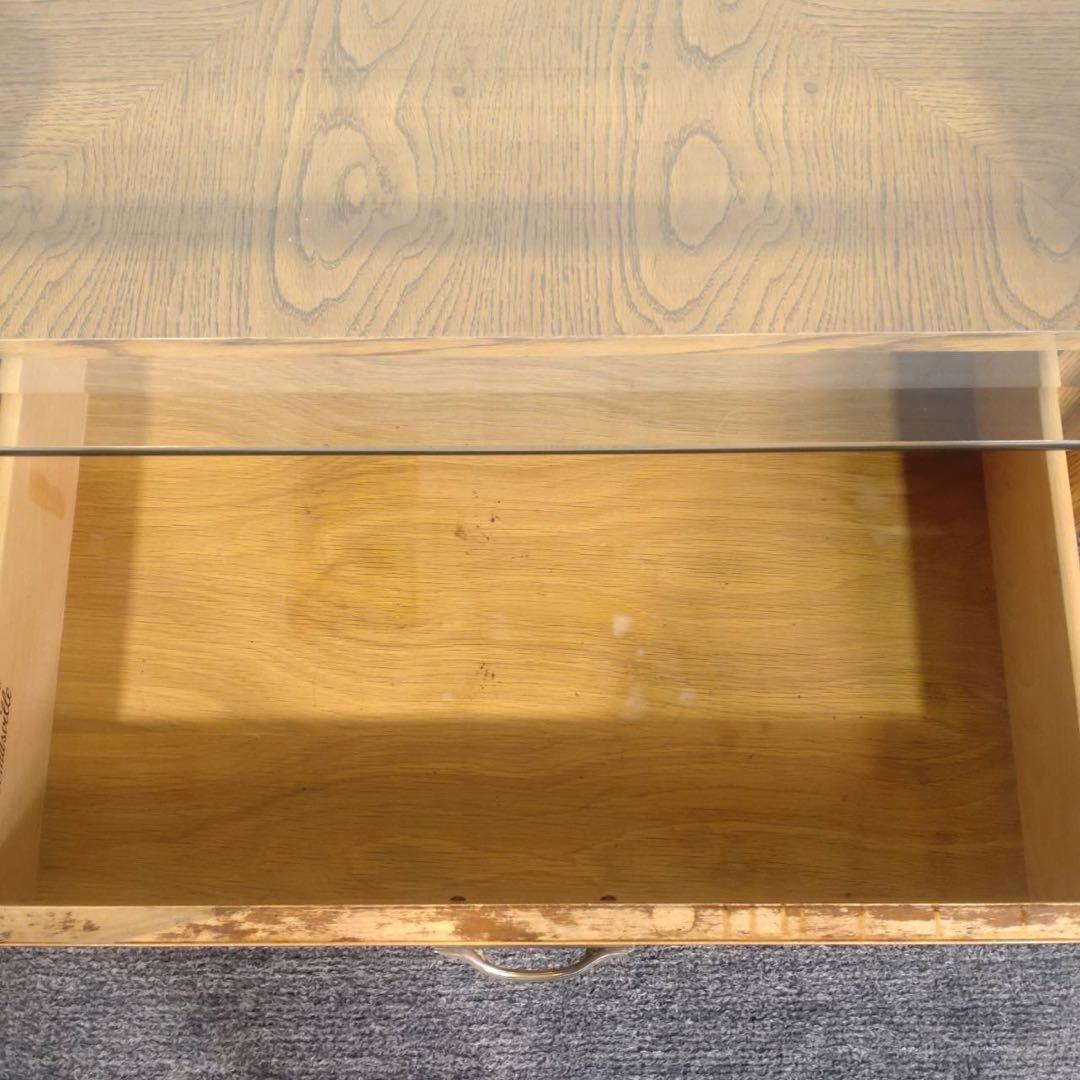 Thomasville トーマスビル ガラステーブル センターテーブル F097