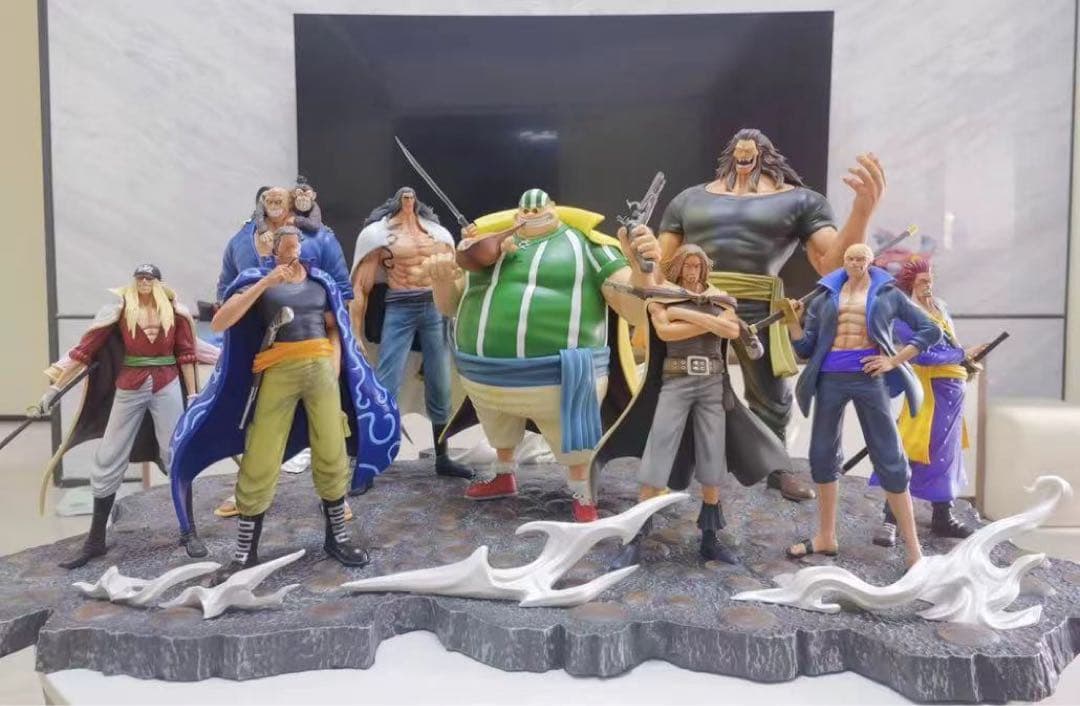 ワンピース 新魚人海賊団 ホーディ 9人セット フィギュア ガレージキット