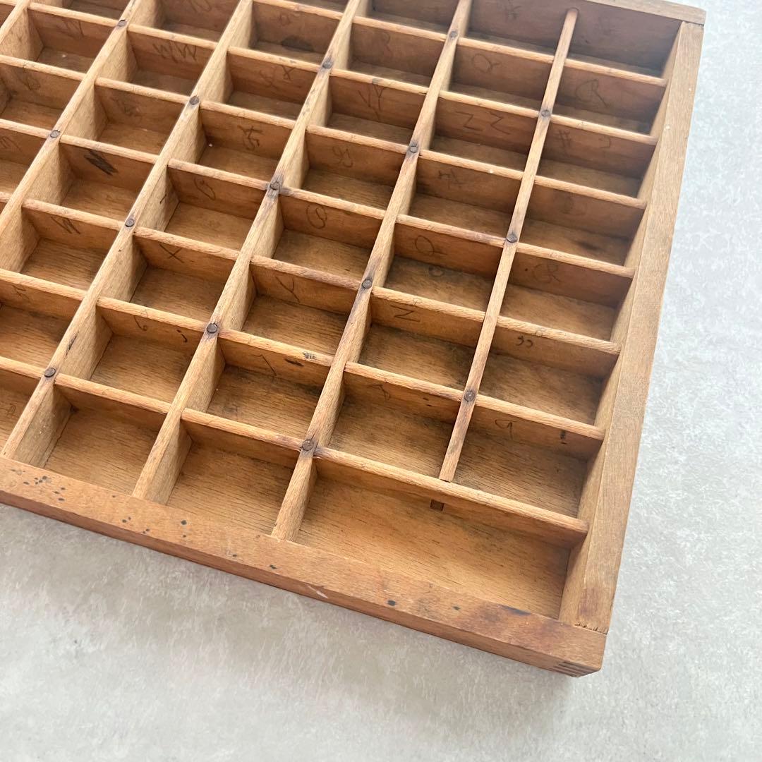 【アンティーク】 木製 プリンタートレイ インテリア