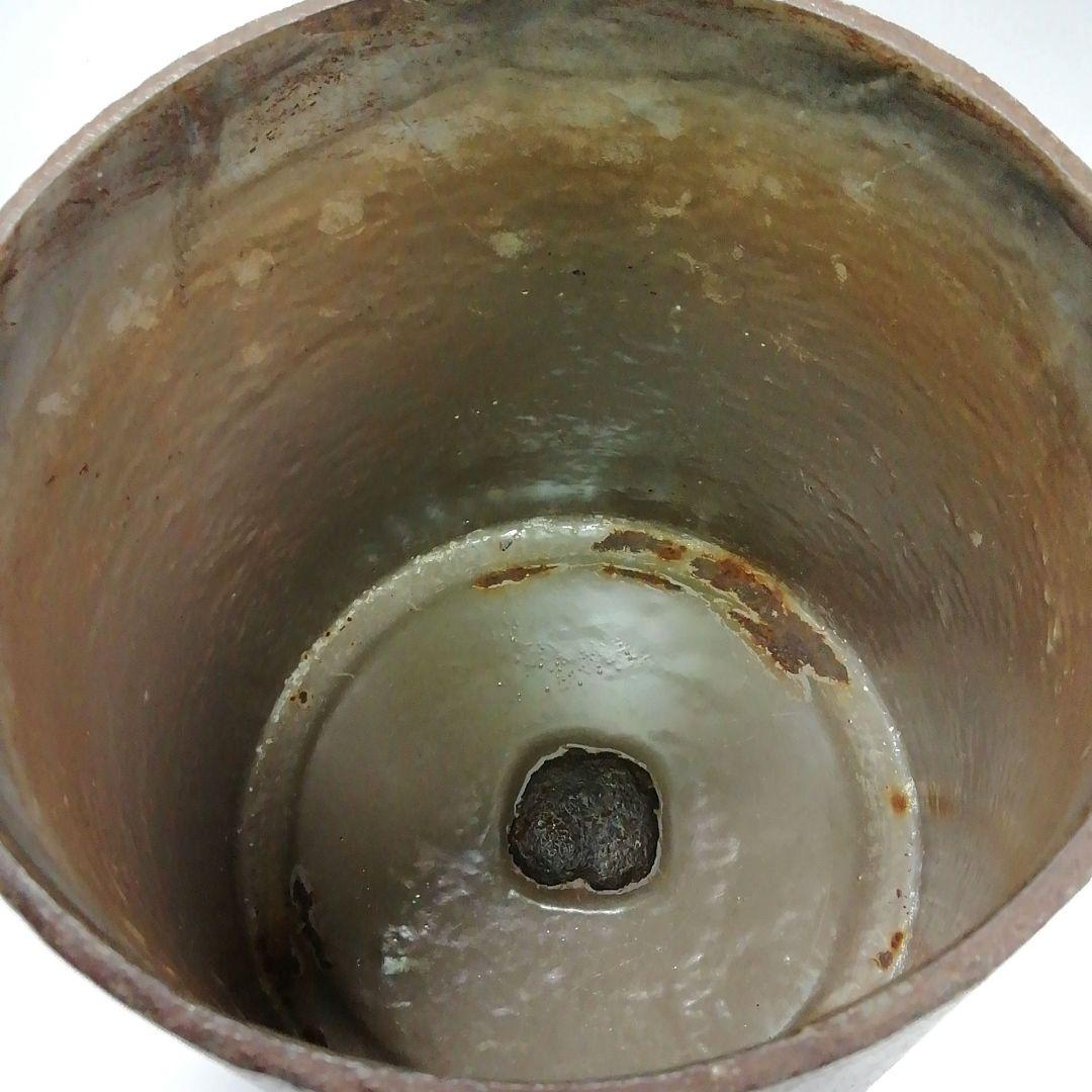 S277 茶釜 『釜師 佐藤浄清作』『雲龍釜』『環付』 鉄製 共箱