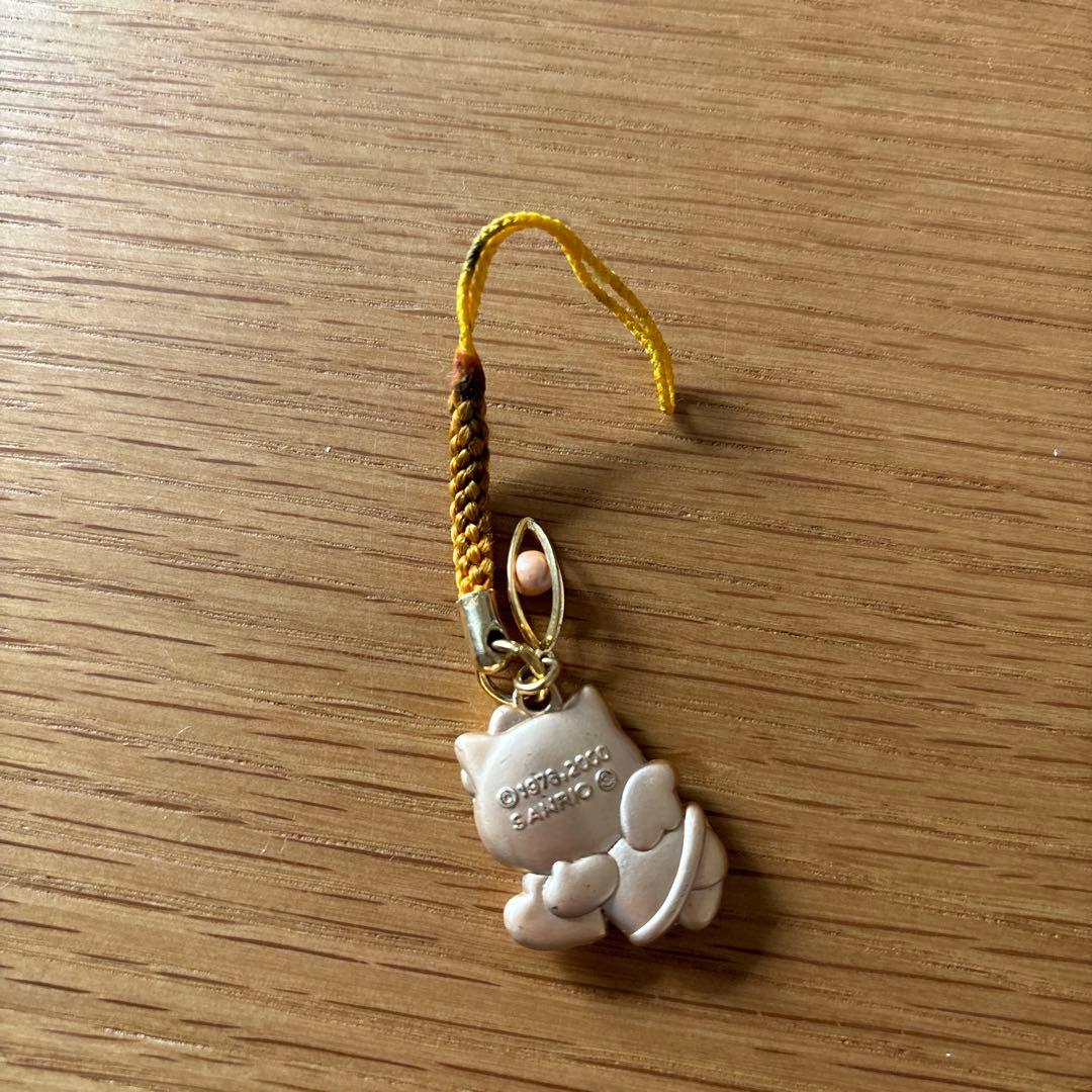 2000年製のハローキティ根付キーホルダー - メルカリ