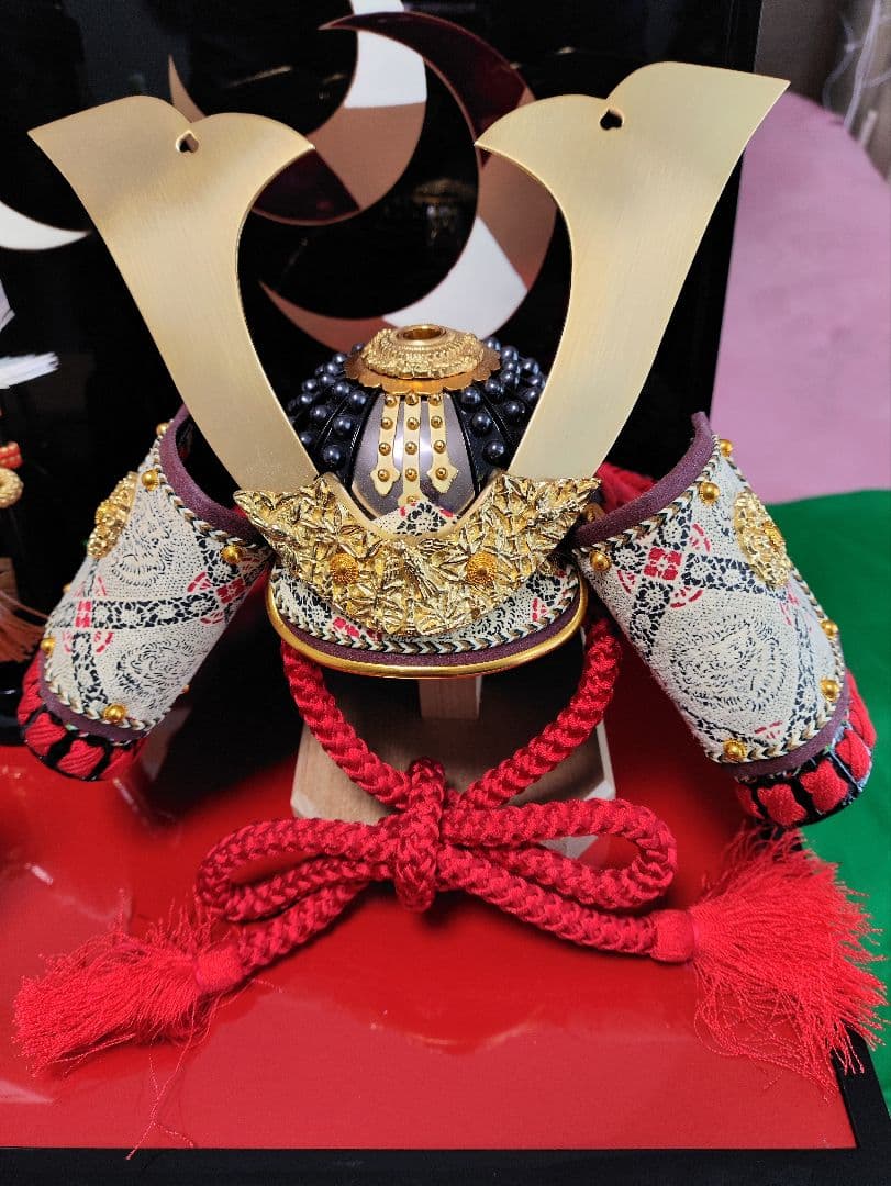 五月人形　甲冑師　辰広作