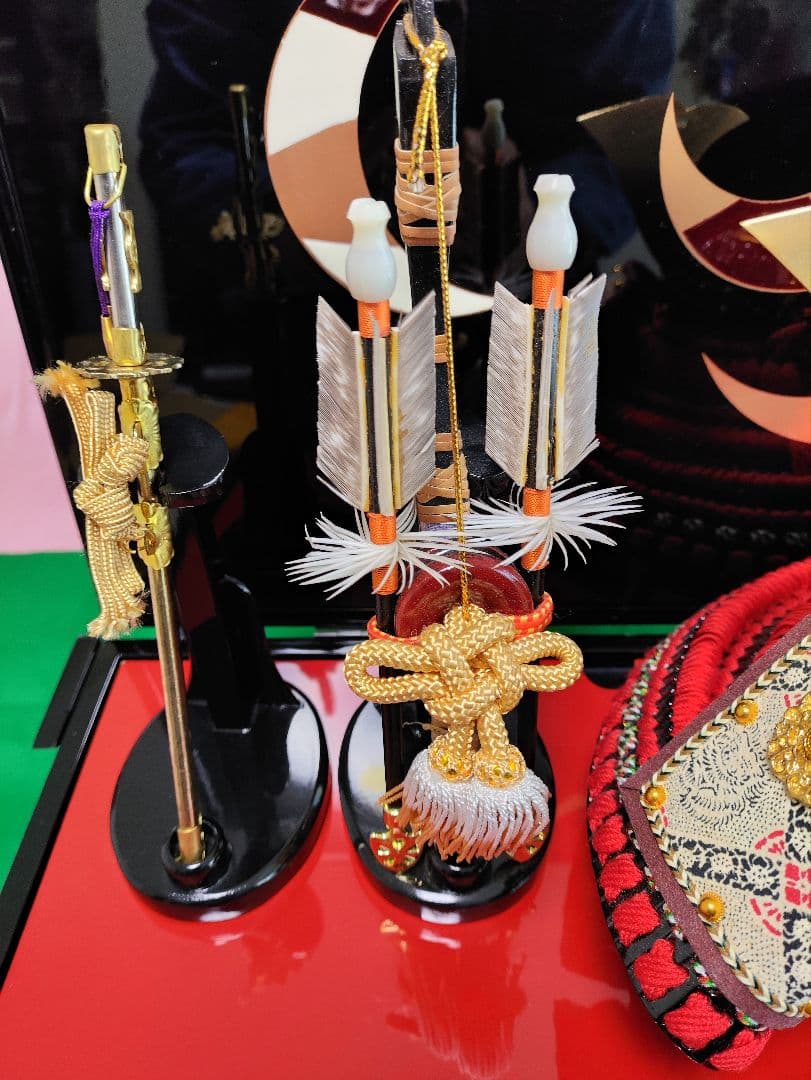 五月人形　甲冑師　辰広作