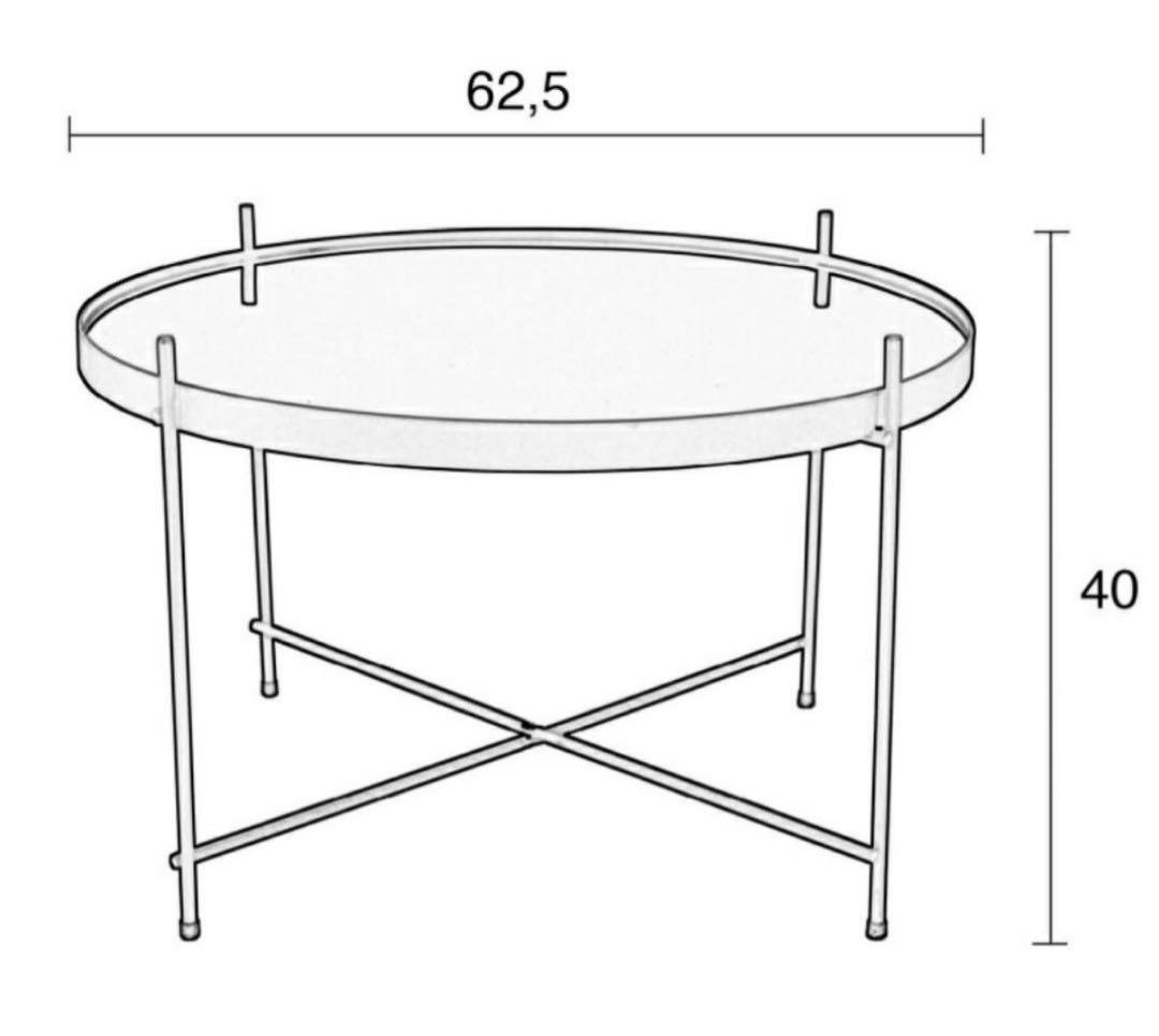 センターテーブル・ローテーブル zuiver Round Modern l Side Table - L