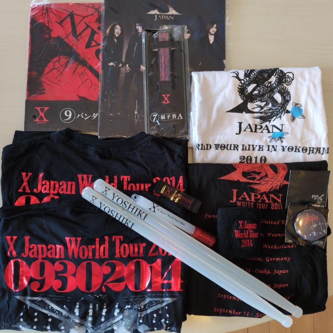 X Japan World Tour 2014 グッズセット 等 - メルカリ