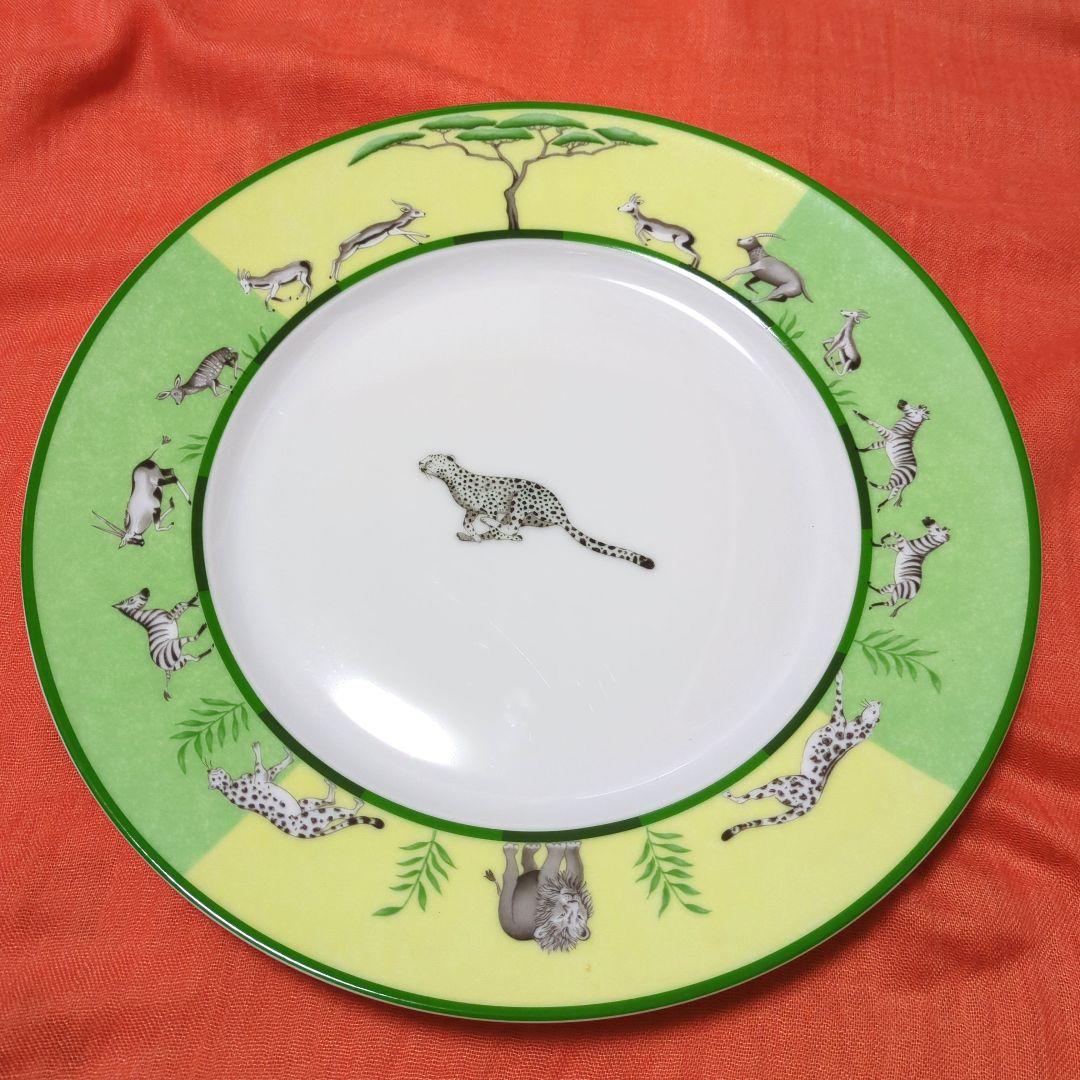 エルメス アフリカ 皿　2枚セット