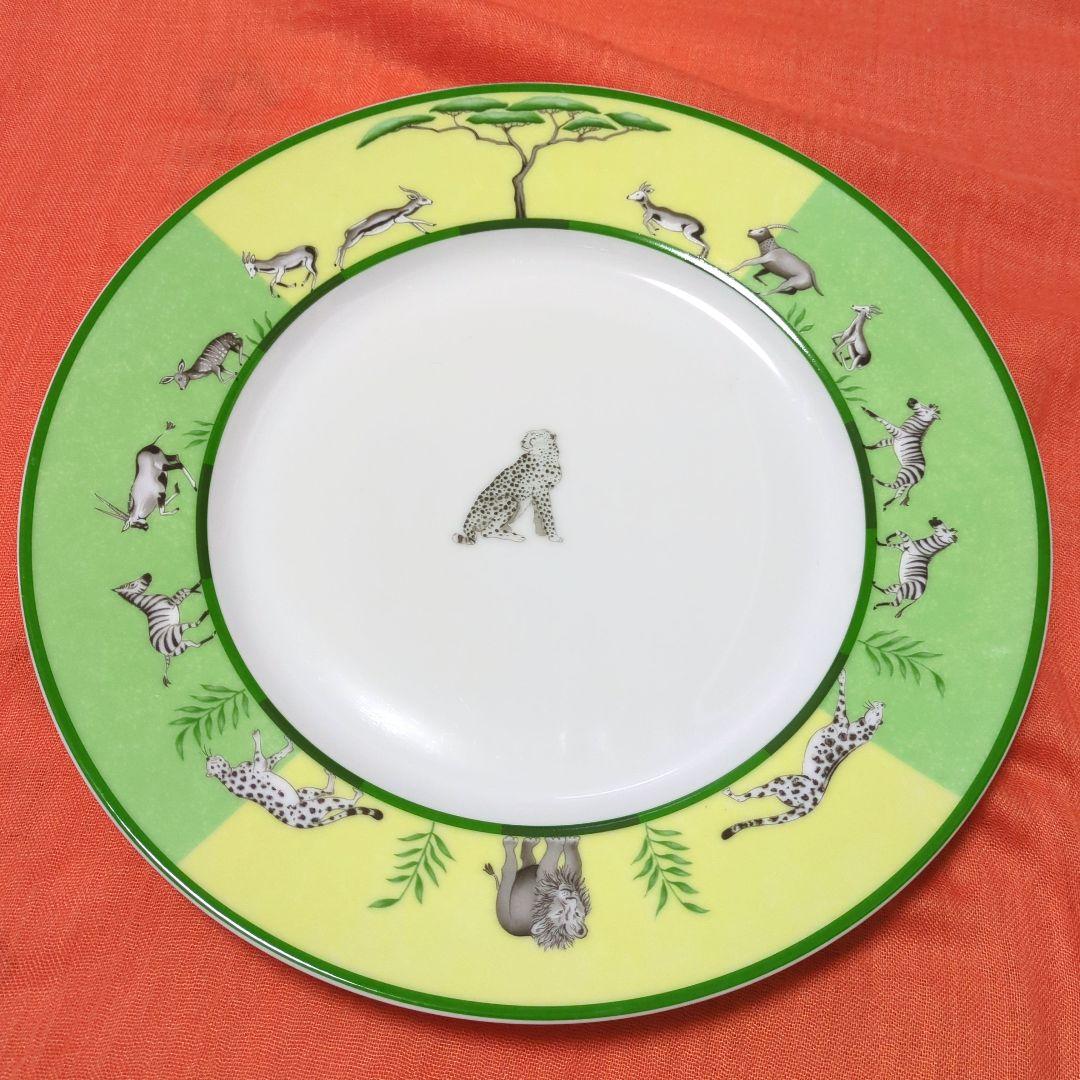 エルメス アフリカ 皿　2枚セット