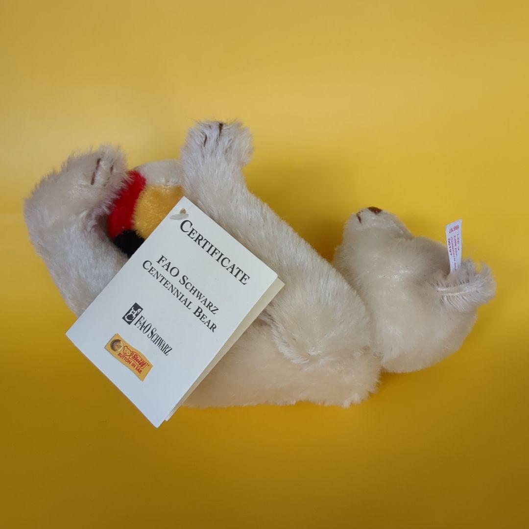 Steiff シュタイフ FAOシュワルツ センテニアル・ベア ボール 2002