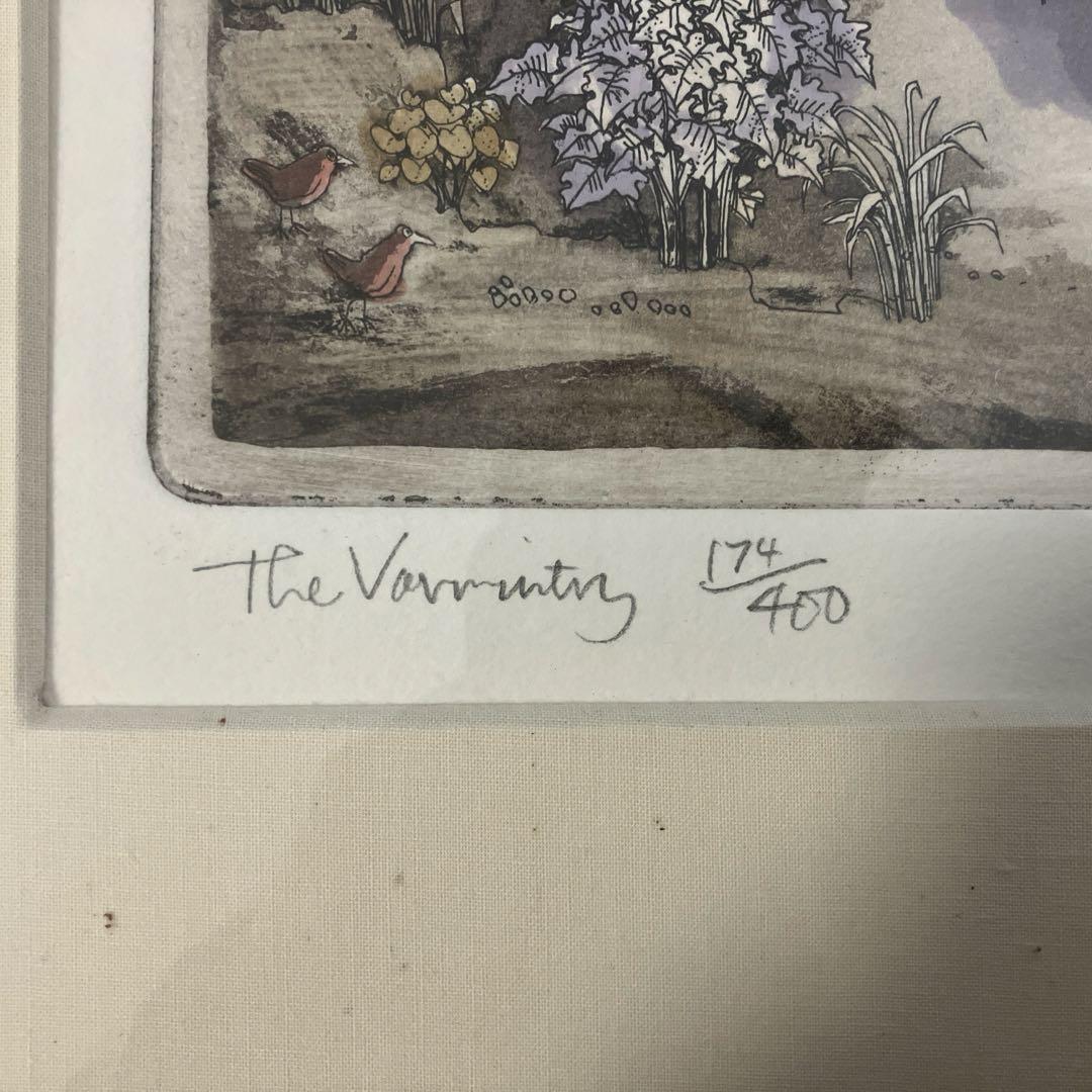 銅版画 グラハムクラーク 「バーミンテリ」 - メルカリ