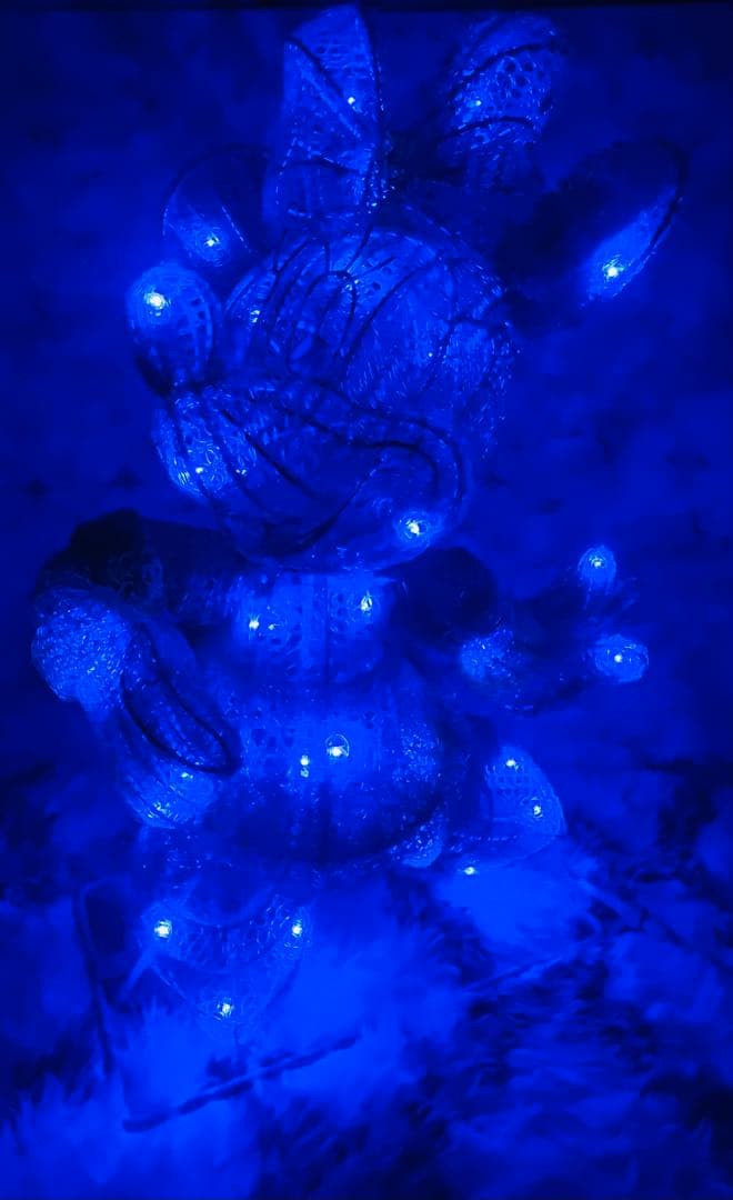 ✨特大・必見❗️ LEDクリスタル ミニーマウス イルミネーション ✨