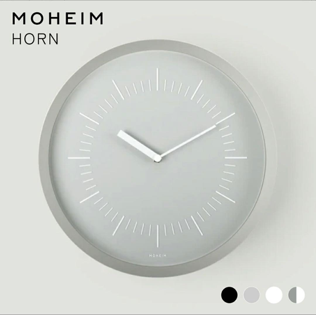 MOHEIM HORN モヘイム 時計 壁掛け ウォールクロック MUTE