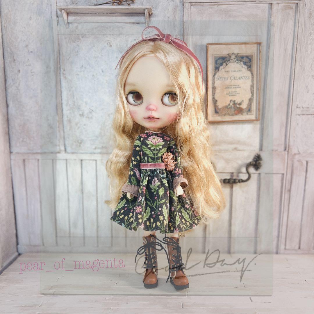 ♡ブライス　アウトフィット　ワンピース　ウィリアムモリス