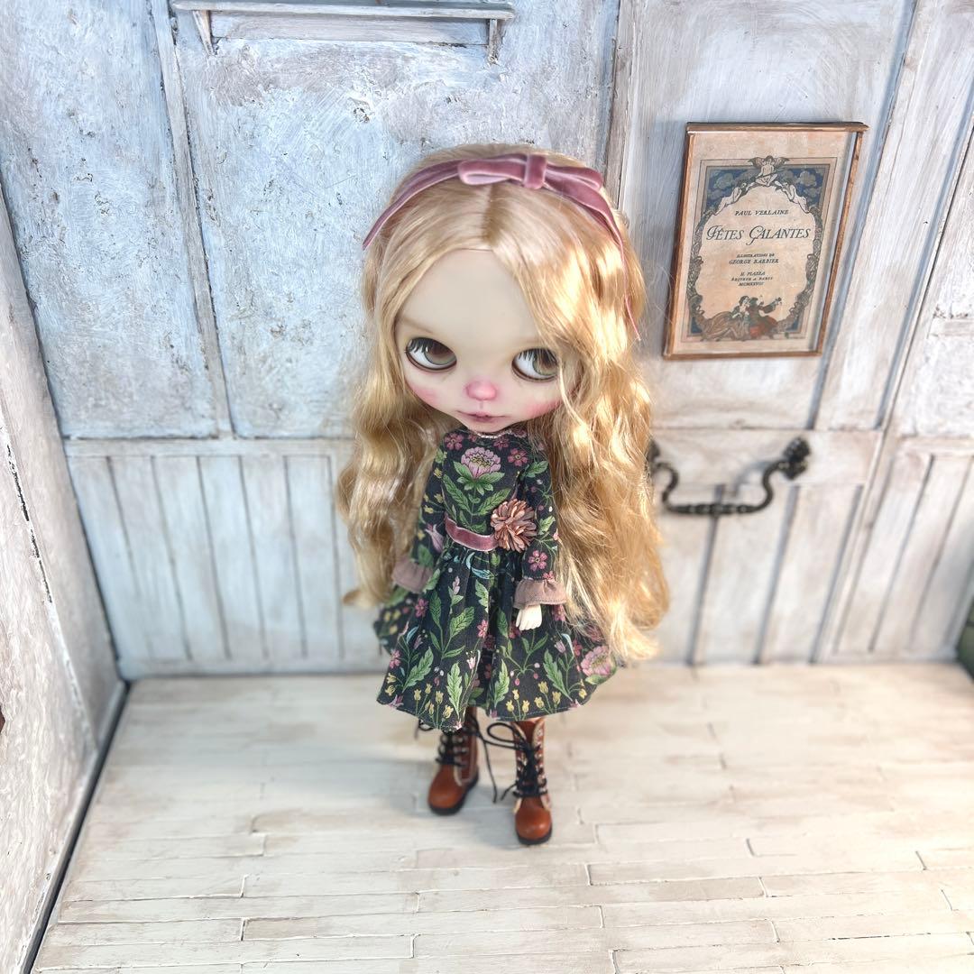 ♡ブライス　アウトフィット　ワンピース　ウィリアムモリス