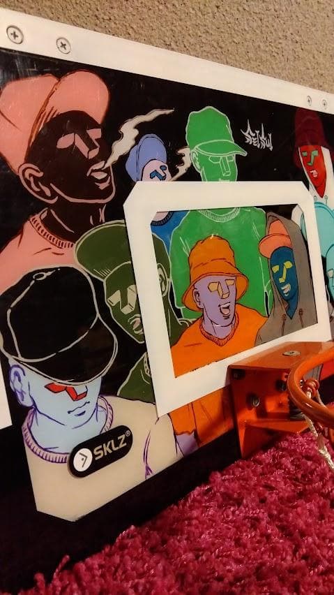 ストリートアート インテリア オブジェ バスケ　SEISUI