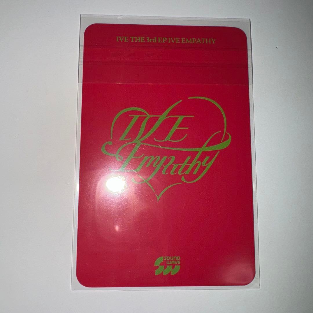IVE empathy SOUNDWAVE ラキドロ 特典トレカ ウォニョン 苺 - メルカリ