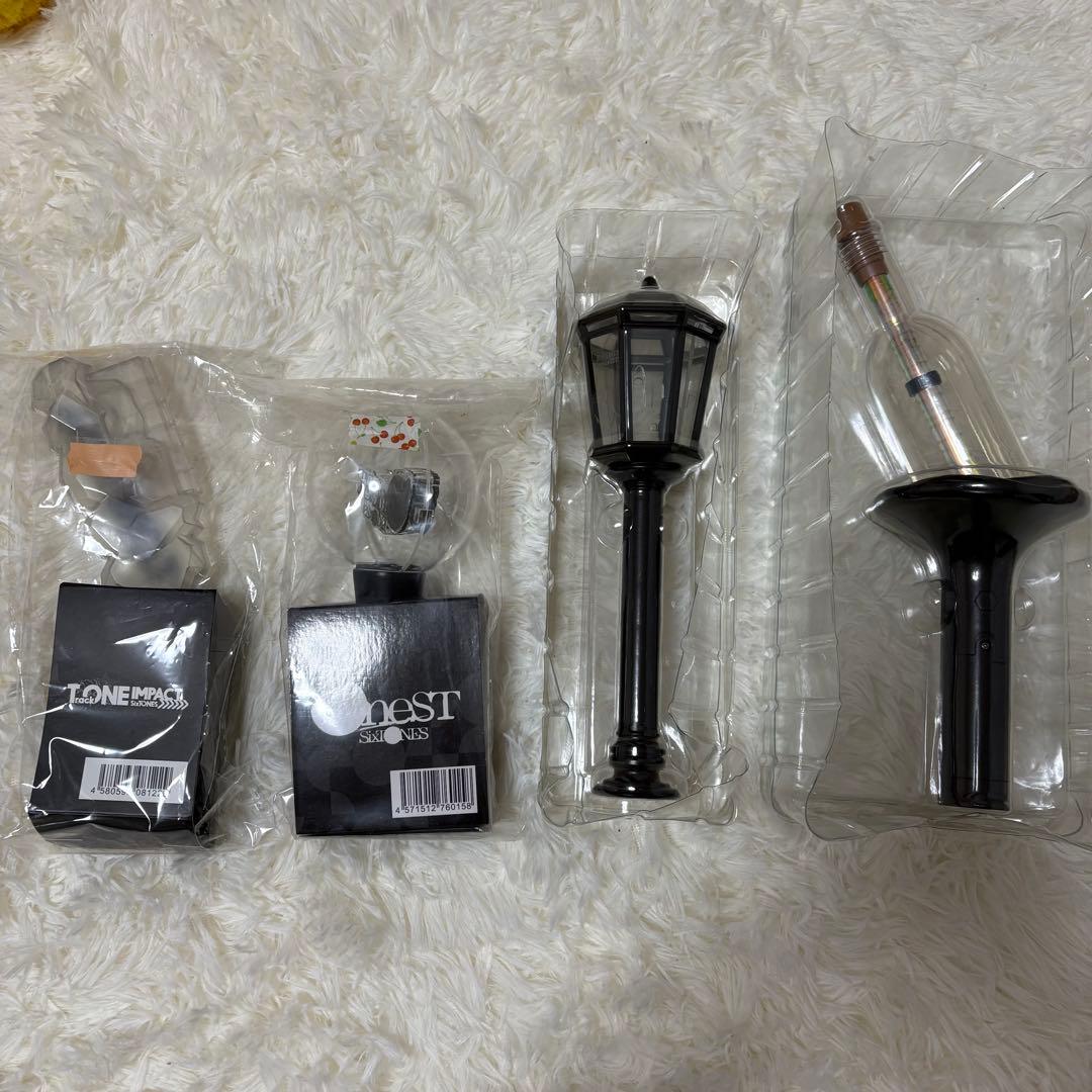 SixTONES ペンライト まとめ売り 4本セット - メルカリ