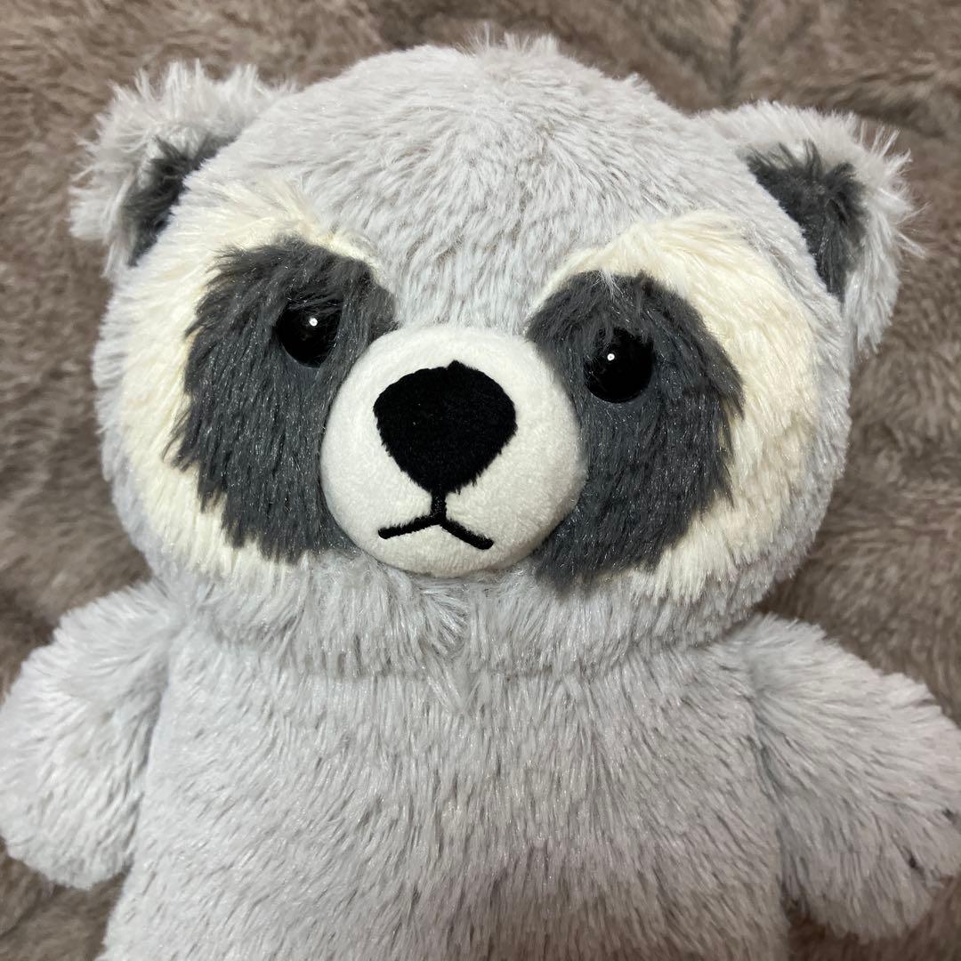 ニトリ Nウォームヌイグルミ アライグマ Q S あったかぬいぐるみ