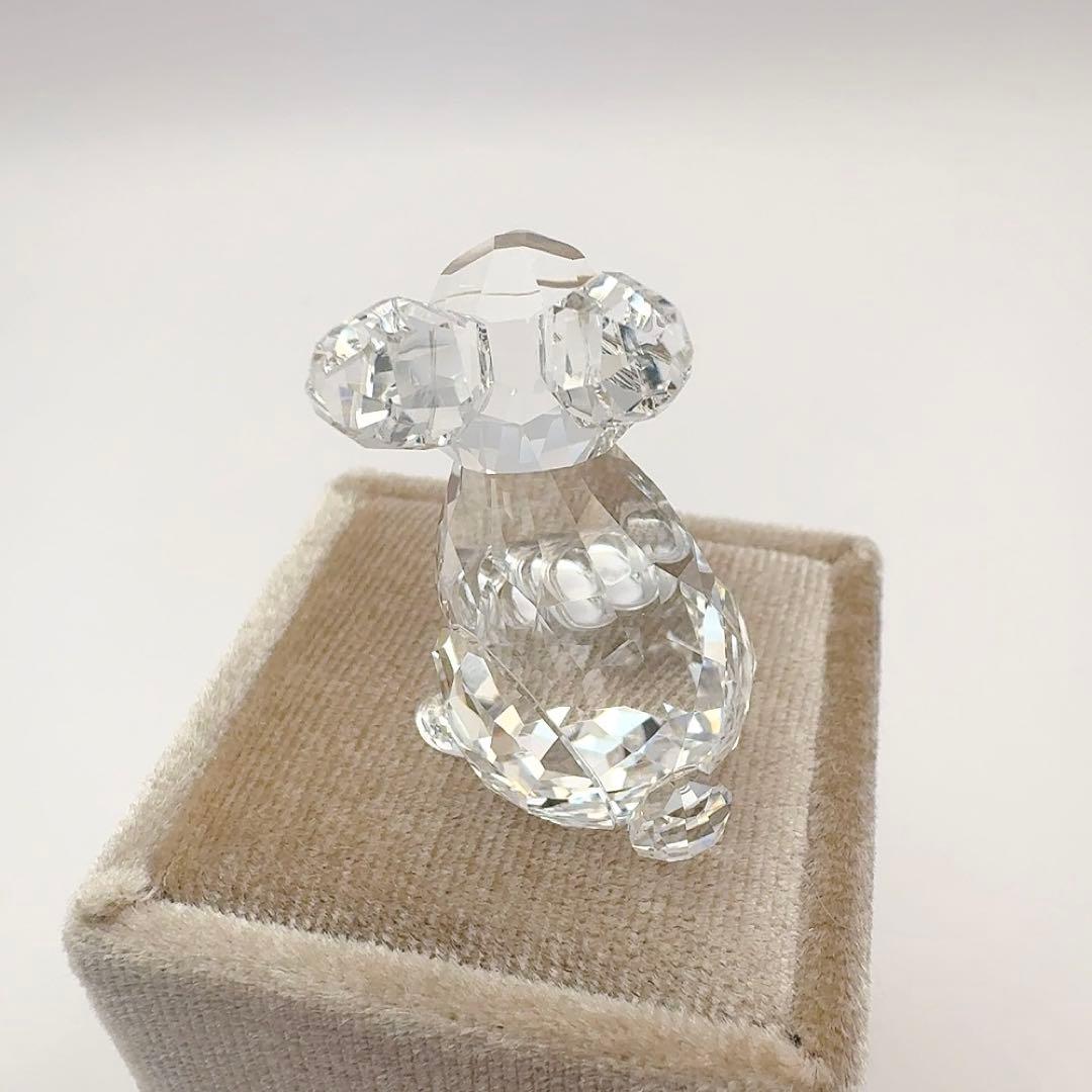 美品】スワロフスキー フィギュリン ウサギ ベイビーラビット クリア