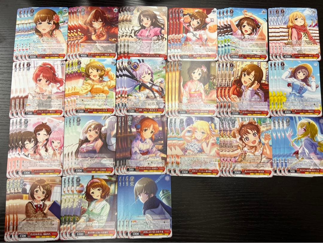 ヴァイスシュヴァルツ アイドルマスター シンデレラガールズ N仕様ノーマル4コン