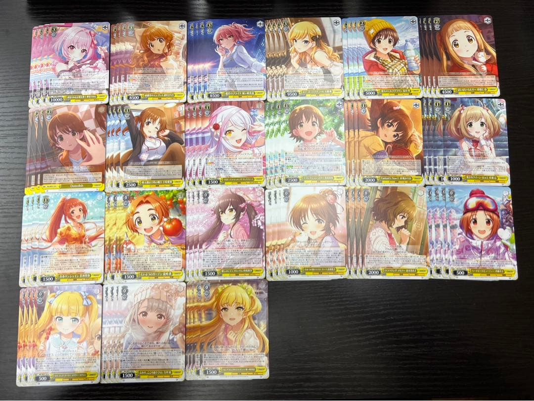 ヴァイスシュヴァルツ アイドルマスター シンデレラガールズ N仕様ノーマル4コン