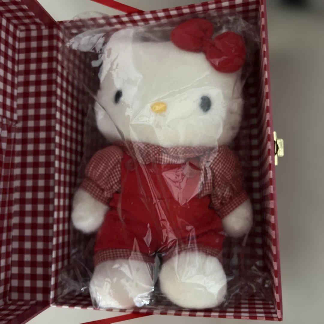 希少！非売品シリアルナンバー付 ハローキティ ぬいぐるみ 未開封