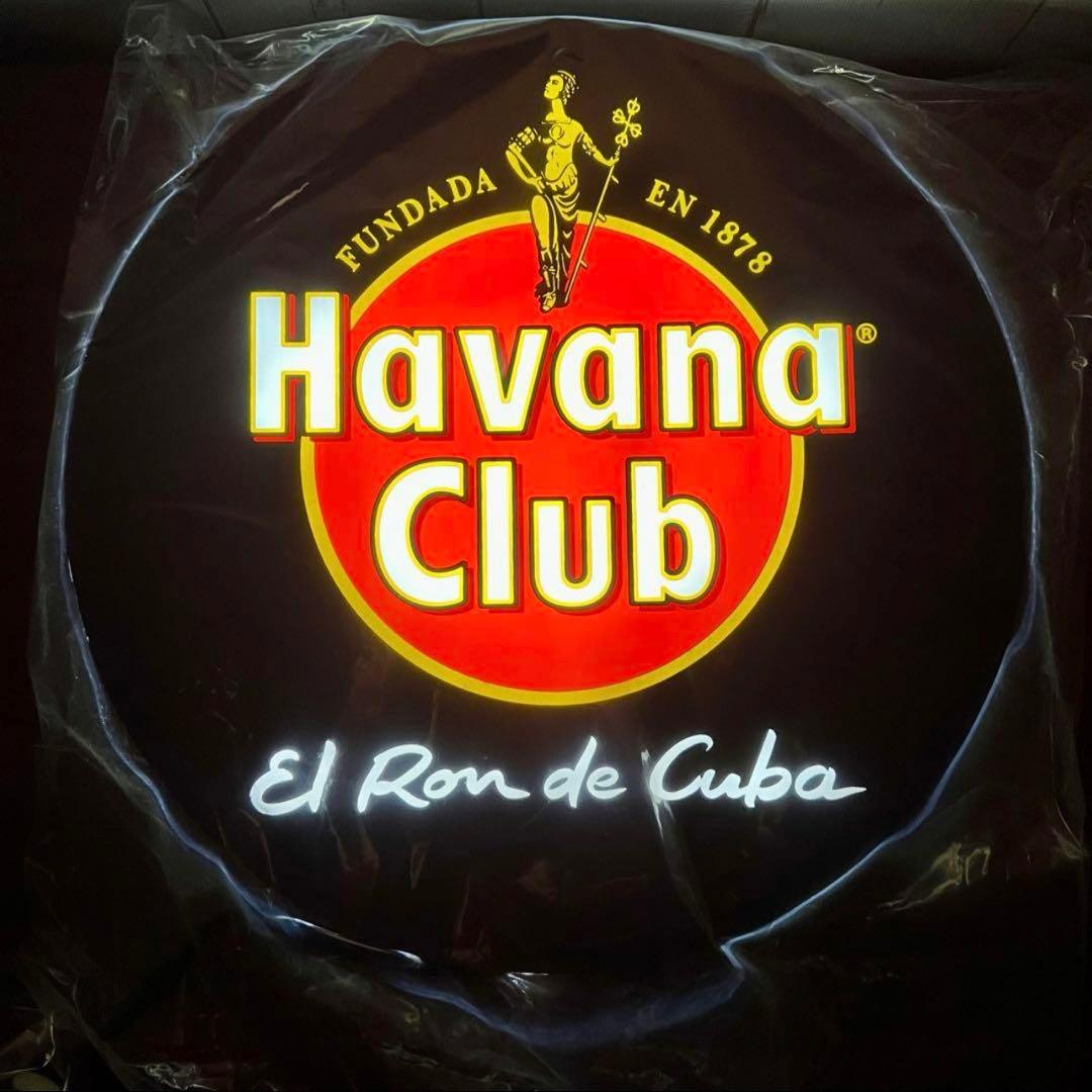 新品未使用 ハバナクラブ 電飾看板 ネオンサイン ネオン HAVANA CLUB