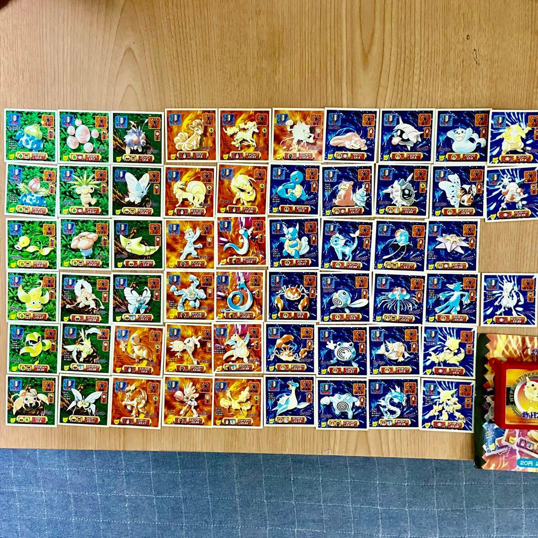 1997年 ポケモンシール 最強シール烈伝(専用ケース付) - メルカリ