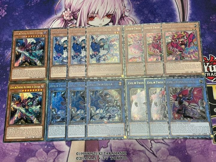 遊戯王 英語 EU版 ライブツイン イビルツイン コレクターズレア - メルカリ