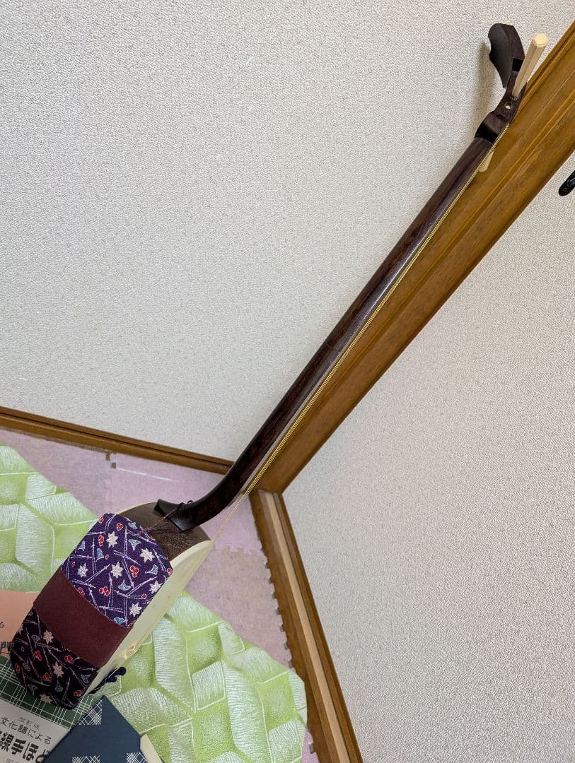 三味線　長唄？　皮両面正常