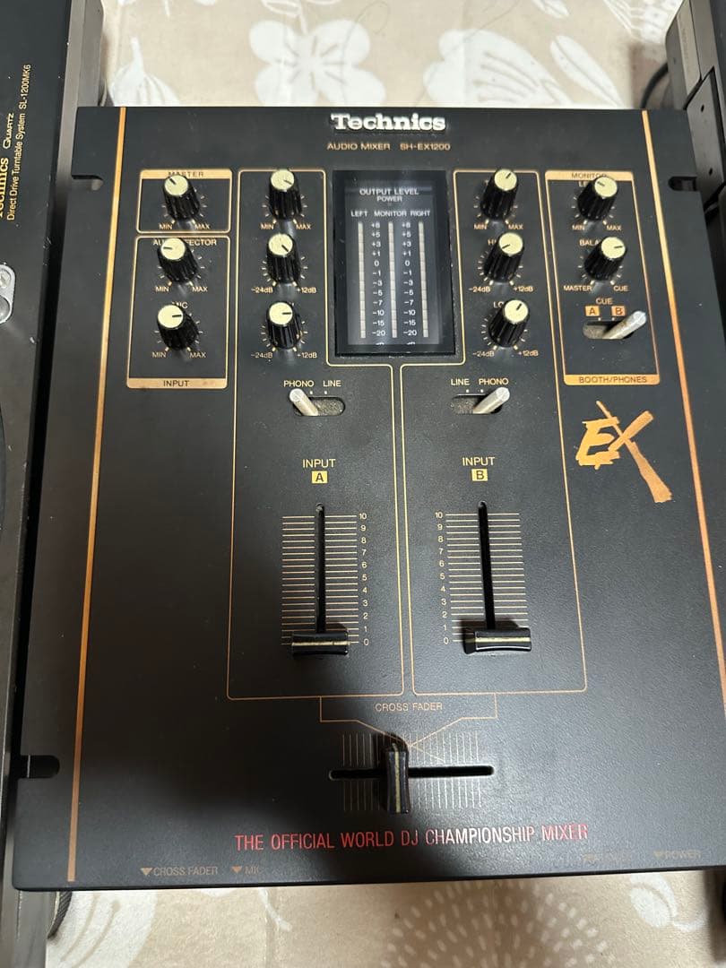 Technics SL-1200MK6 ターンテーブルミキサーセット - メルカリ