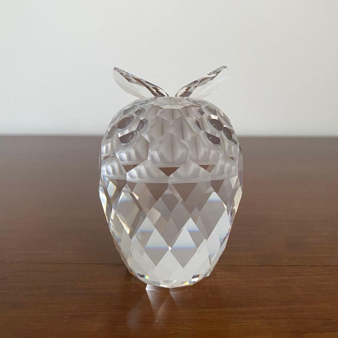 SWAROVSKI スワロフスキー クリスタル フクロウ（大）置物