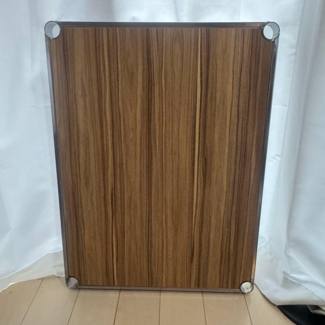 3枚　ルミナス　ドウシシャ　幅61×奥行46cm ポール径25mm用　木目調