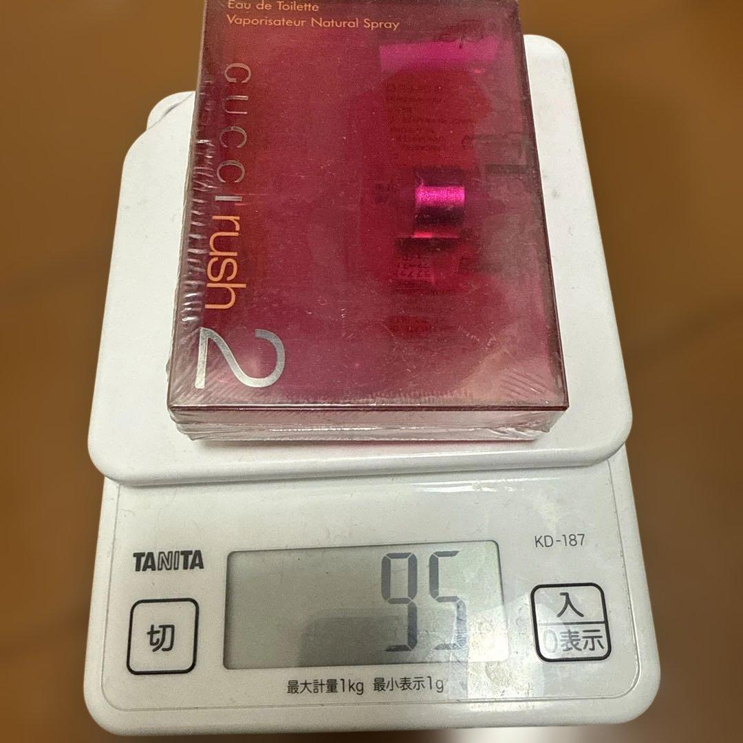 新品未開封　廃盤　レア　GUCCI グッチ　ラッシュ2 オードトワレ　30ml