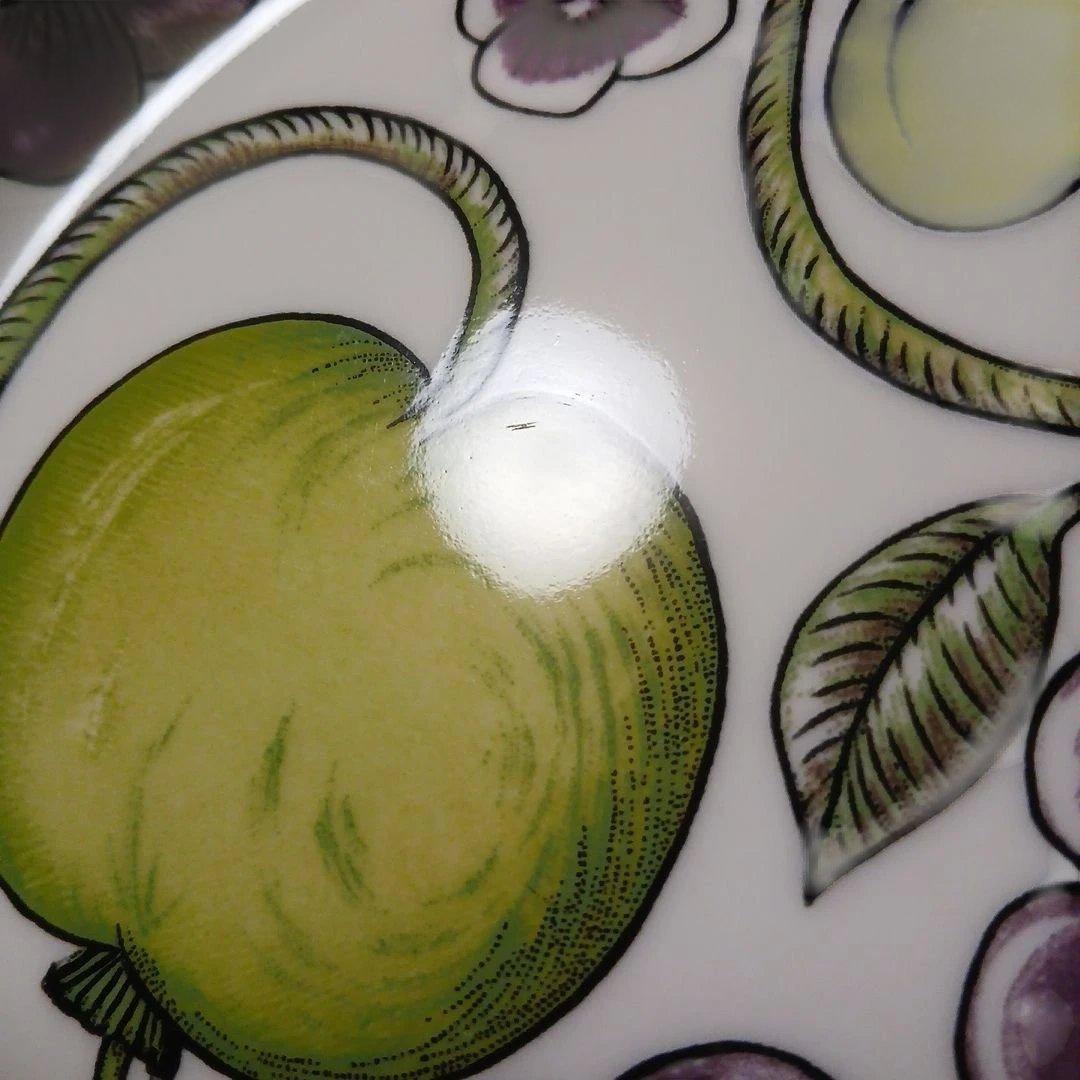 ARABIA　パープルパラティッシ　21cm　2枚セット