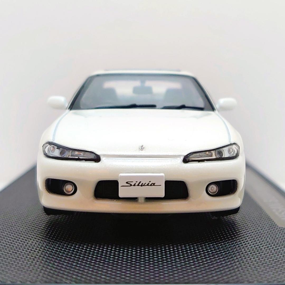 《未使用》EBBRO　ニッサン　シルビア　スペックR　 S15　1999　白