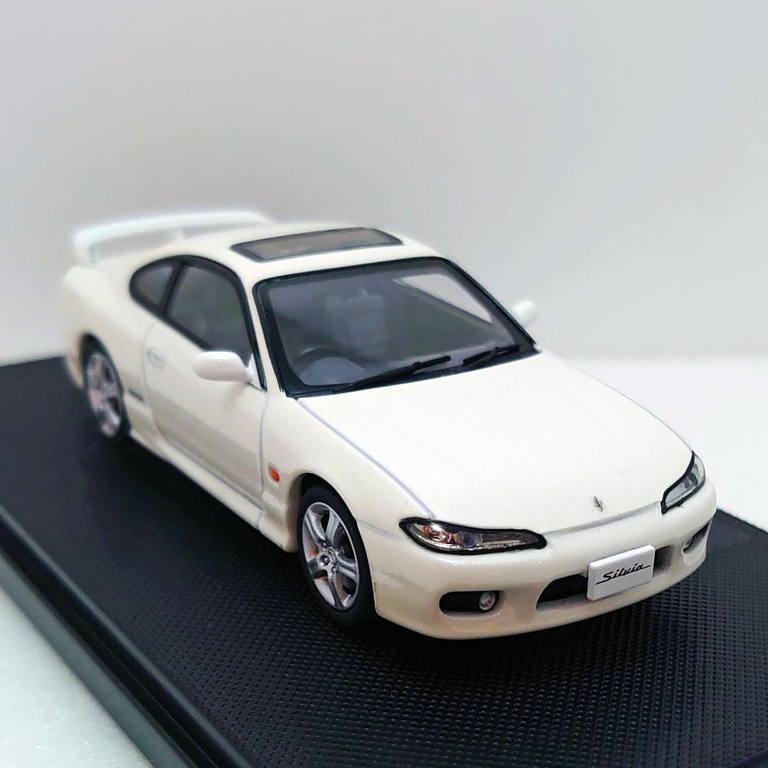《未使用》EBBRO　ニッサン　シルビア　スペックR　 S15　1999　白
