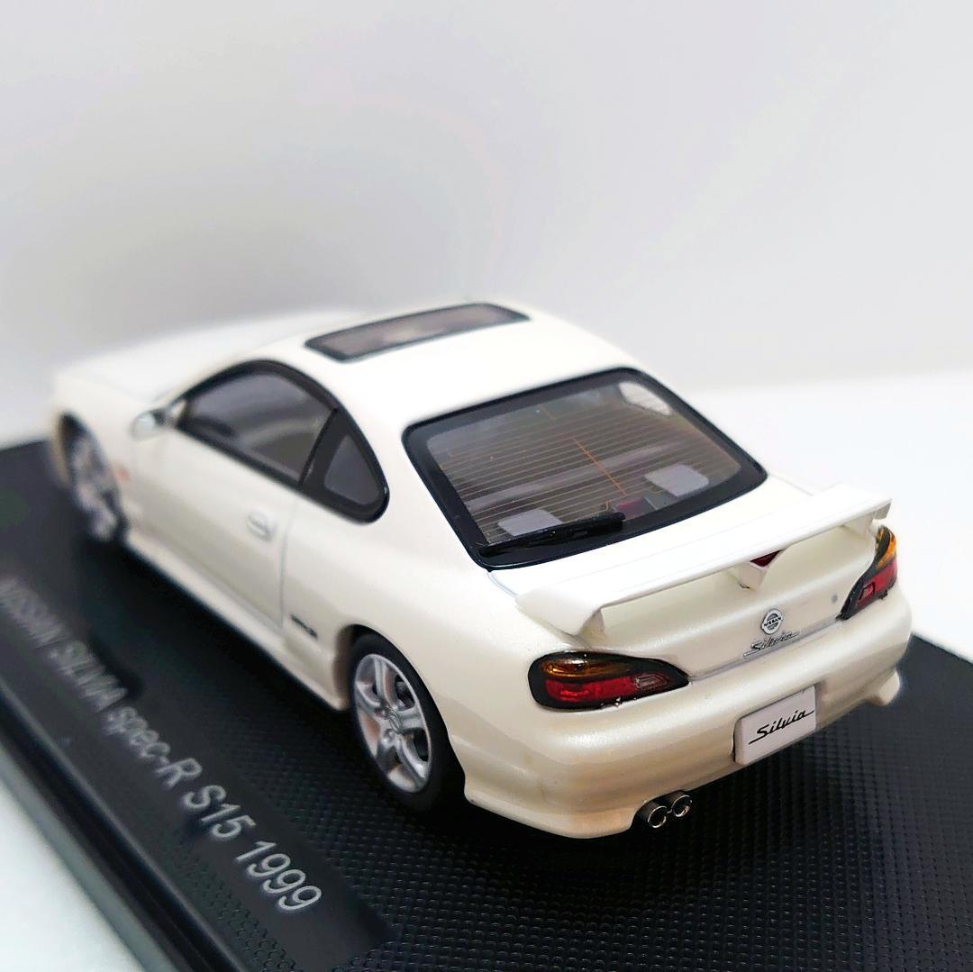 《未使用》EBBRO　ニッサン　シルビア　スペックR　 S15　1999　白