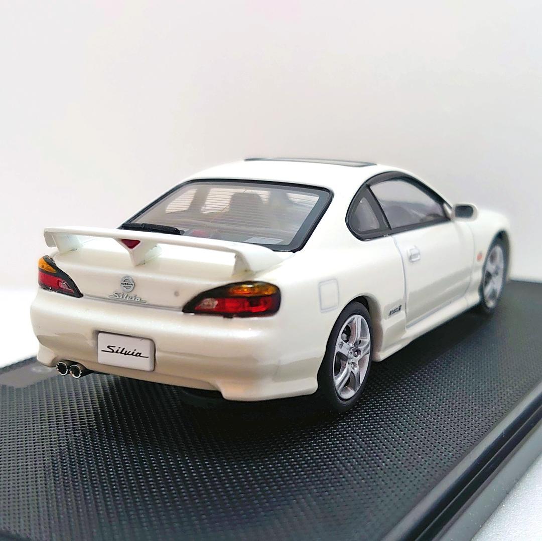 《未使用》EBBRO　ニッサン　シルビア　スペックR　 S15　1999　白
