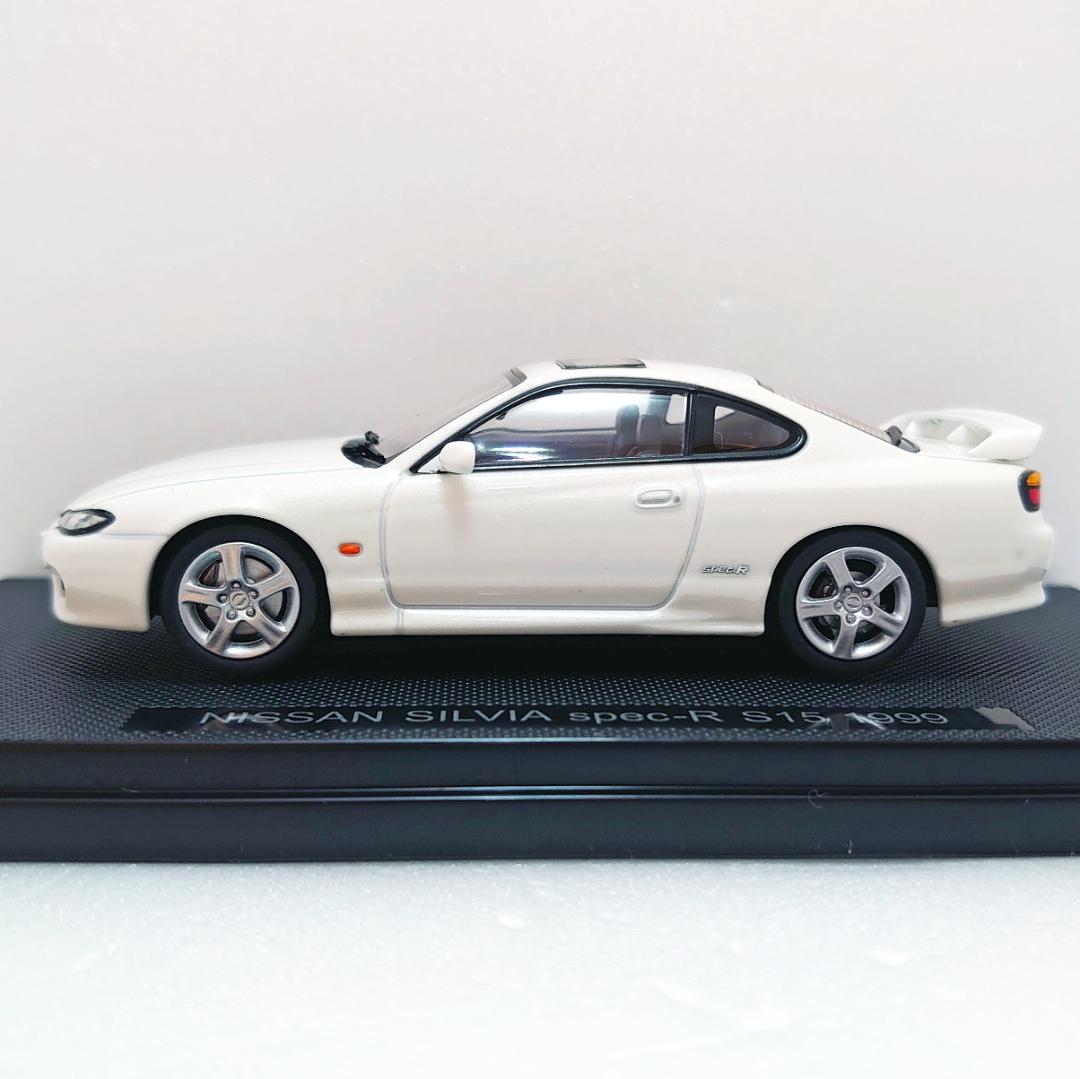 《未使用》EBBRO　ニッサン　シルビア　スペックR　 S15　1999　白