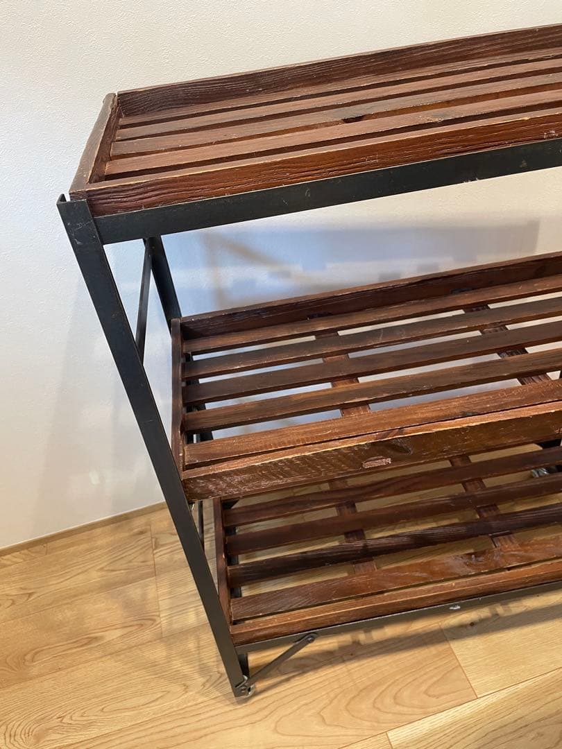 ジャーナルスタンダードファニチャー　ヴィンテージラック　 棚 おしゃれ 木製