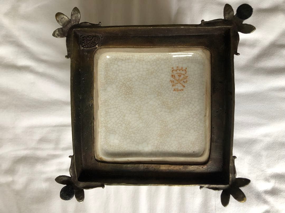 美品、伝統キャニスター(角)＃ネイティブ格雷斯中国(基源グレースチャイナ)