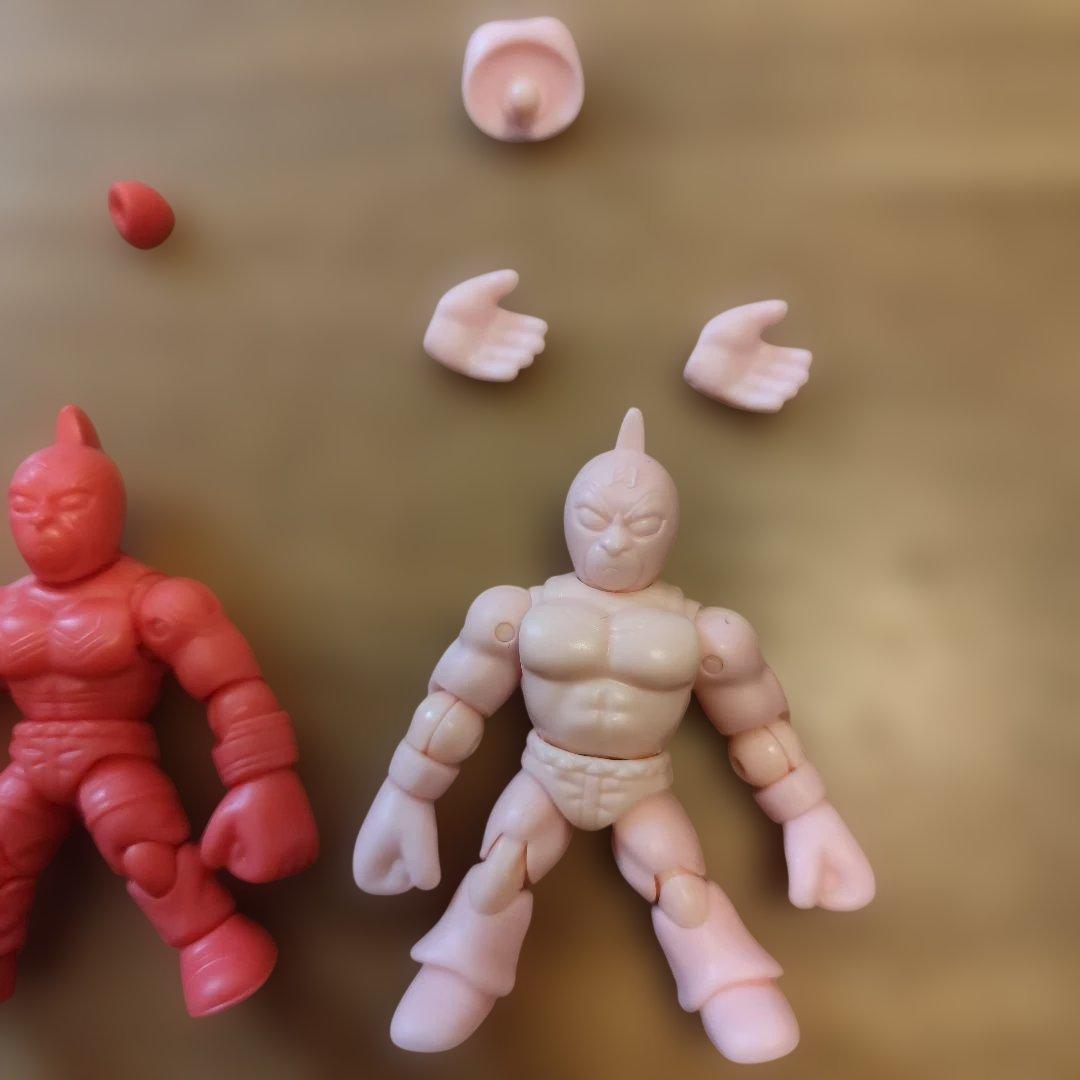 キンケシフルアクション3体セット＋おまけ - メルカリ