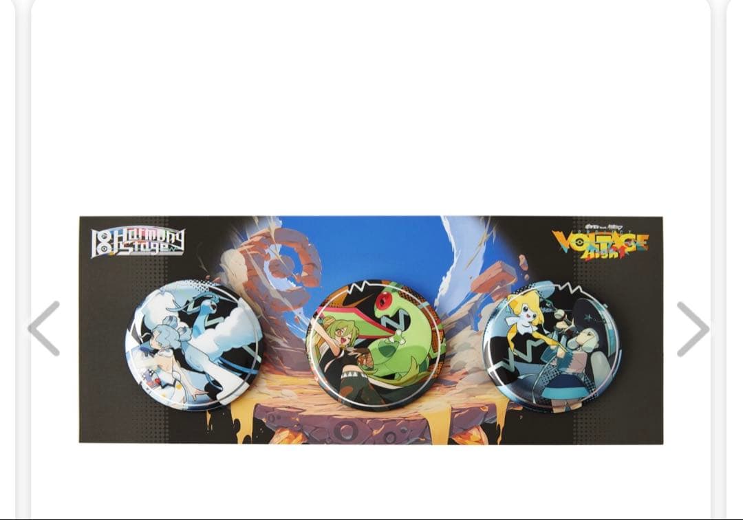 ポケミク ポケモン×初音ミク 缶バッジHarmony Stage 3種×3セット