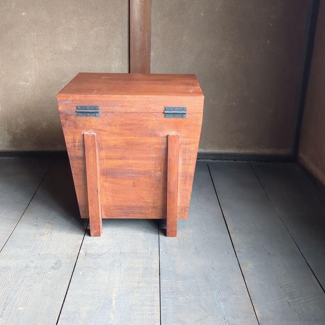 トランクボックス　収納ボックス　収納箱　道具箱　木箱　古道具