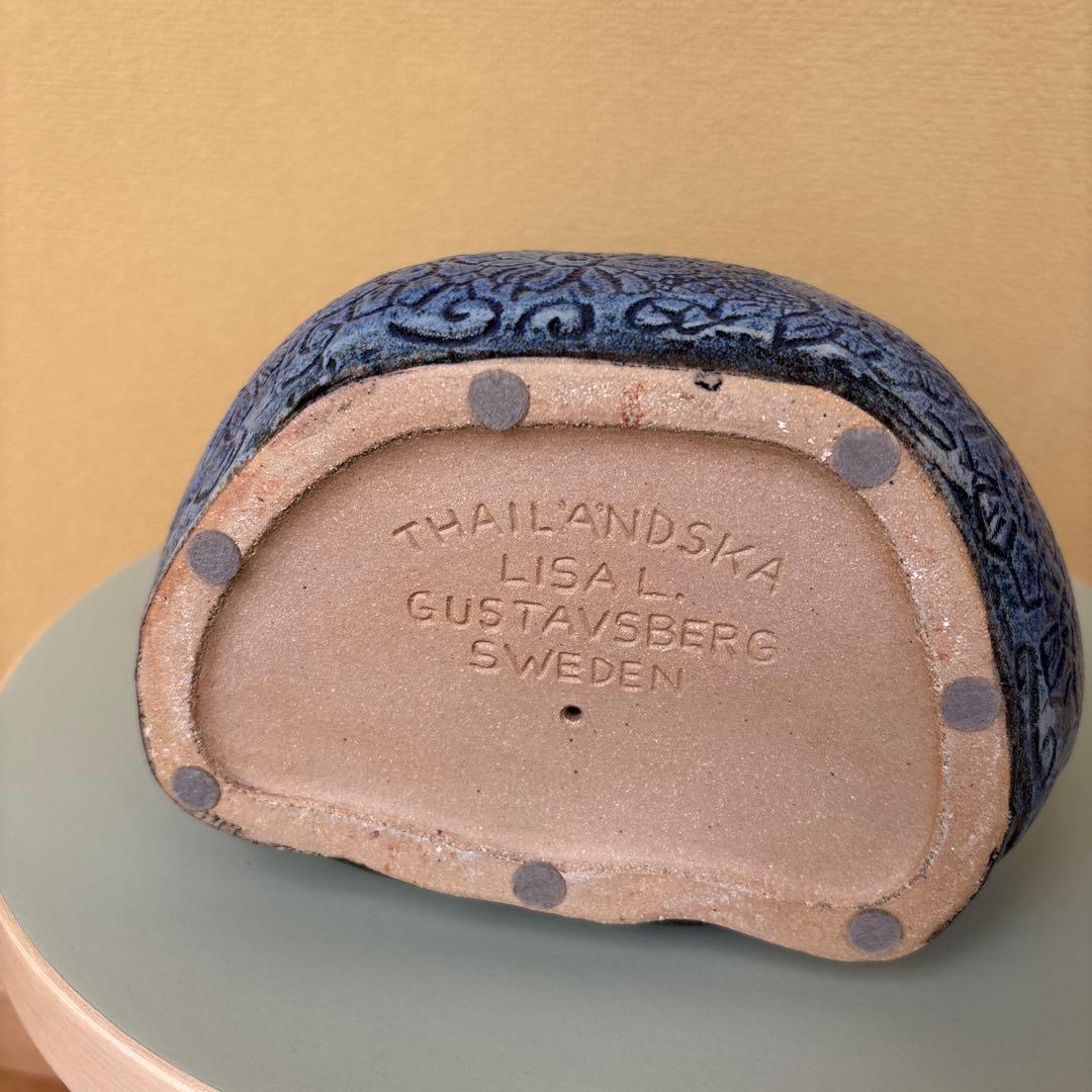 【美品】Lisa Larson リサラーソン タイの少女 大型　ヴィンテージ